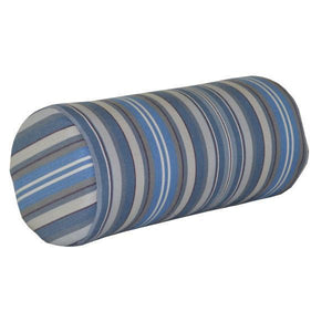 Outdoor Bolster Pillow Cushions & Pillows 7"X18" / Blue Stripe / outdoor bolster pillows