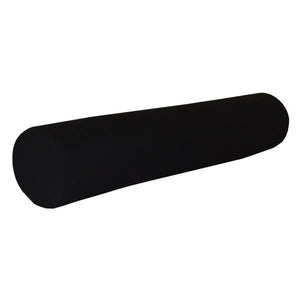 Outdoor Bolster Pillow Cushions & Pillows 7"X36" / Black / outdoor bolster pillows