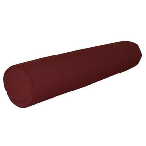 Outdoor Bolster Pillow Cushions & Pillows 7"X36" / Burgundy / outdoor bolster pillows