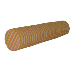 Outdoor Bolster Pillow Cushions & Pillows 7"X36" / Orange Stripe