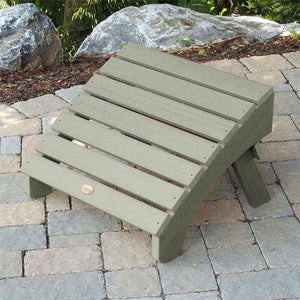 Outdoor Folding Adirondack Ottoman Ottoman