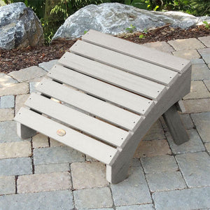 Outdoor Folding Adirondack Ottoman Ottoman