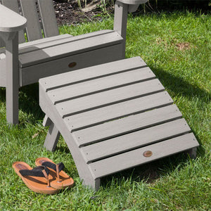 Outdoor Folding Adirondack Ottoman Ottoman
