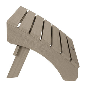 Outdoor Folding Adirondack Ottoman Ottoman
