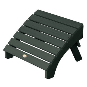 Outdoor Folding Adirondack Ottoman Ottoman Charleston Green