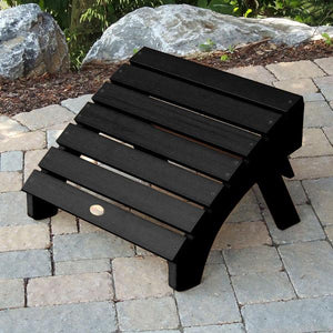 Outdoor Folding Adirondack Ottoman Patio Chair