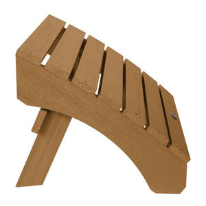 Outdoor Folding Adirondack Ottoman Patio Chair