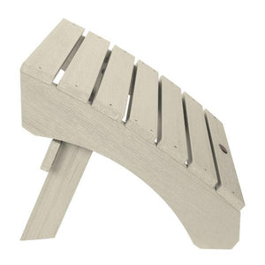 Outdoor Folding Adirondack Ottoman Patio Chair