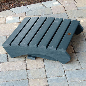 Outdoor Folding Adirondack Ottoman Patio Chair