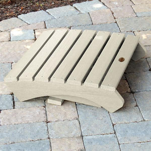 Outdoor Folding Adirondack Ottoman Patio Chair