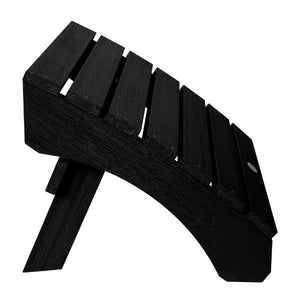 Outdoor Folding Adirondack Ottoman Patio Chair