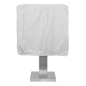 Pedestal Grill Cover Cover White