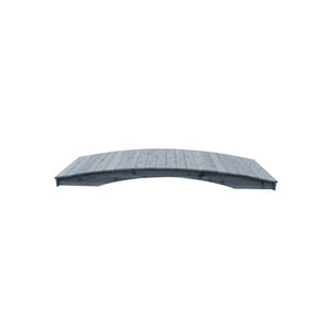 Plank Garden Bridge Bridge 4'  x  10' / Gray Stain
