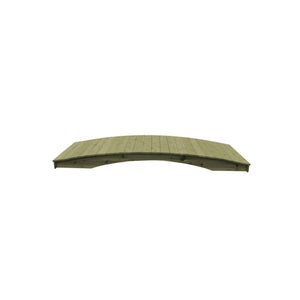 Plank Garden Bridge Bridge 4'  x  10' / Linden Leaf Stain