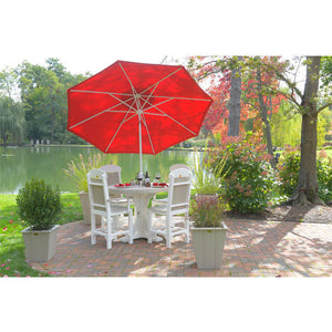 Poly 4 ft Round Table (Bar Height) by LuxCraft