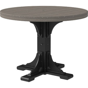 Poly 4 ft Round Table (Bar Height) by LuxCraft