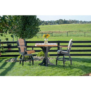 Poly 41" Square Table (Bar Height)