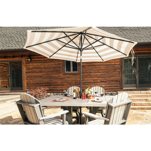 Poly 4ft x 6ft Rectangular Table Bar Height