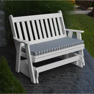 Poly Traditional English Glider Outdoor Glider