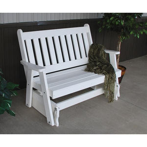 Poly Traditional English Glider Outdoor Glider