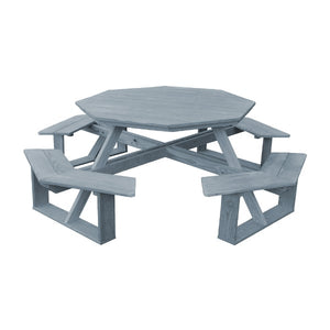 Pressure Treated Pine 54” Octagon Walk-In Table Picnic Table