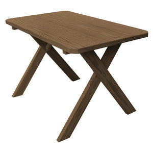Pressure Treated Pine Crossleg Table Outdoor Tables