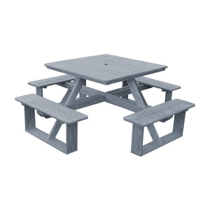 Pressure Treated Pine Square Walk-In Table Picnic Table