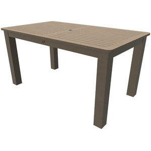 Rectangular Counter Table Dining Table 42" x 72” Table / Woodland Brown