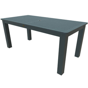 Rectangular Counter Table Dining Table 42" x 84" Table / Nantucket Blue