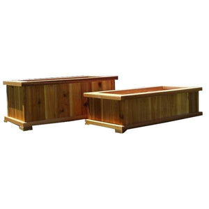 Rectangular Patio Planter Planter Box