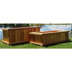 Rectangular Patio Planter Planter Box