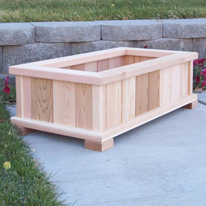 Rectangular Patio Planter Planter Box