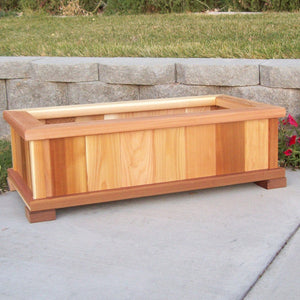 Rectangular Patio Planter Planter Box