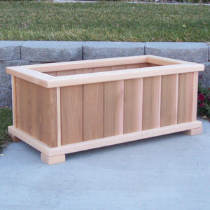 Rectangular Patio Planter Planter Box