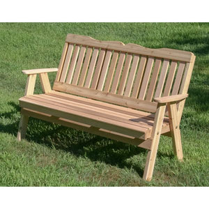 Red Cedar Savannah English Garden Bench Garden Bench