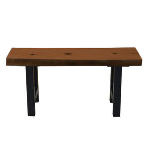 Ridgemont Bench 3 ft / Mushroom Stain