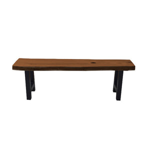 Ridgemont Bench Bench 5 ft / Mushroom Stain