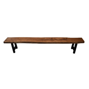 Ridgemont Bench Bench 8 ft / Mushroom Stain