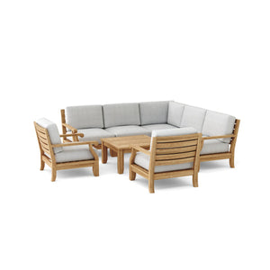 Riviera Luxe 8-Pieces Modular Set Conversation Set