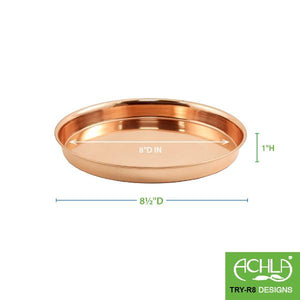 Round Copper Trays Copper Trays