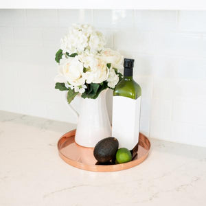 Round Copper Trays Copper Trays