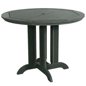 Round Counter Height Outdoor Dining Table Dining Table 48" / Charleston Green