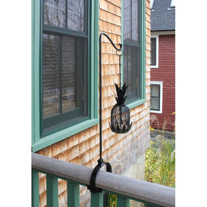 Shepherd's Hook with Over Railing Bracket Railing Bracket