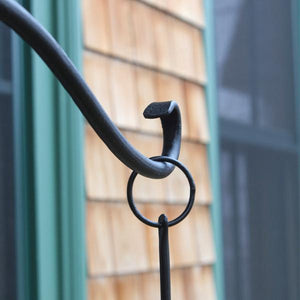 Shepherd's Hook with Over Railing Bracket Railing Bracket