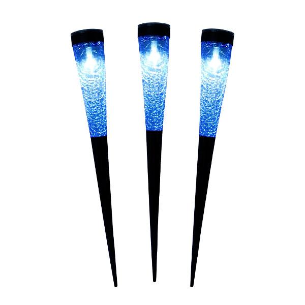 Solar Sparkle Cone-3 pack Sparkle Cones Light Blue