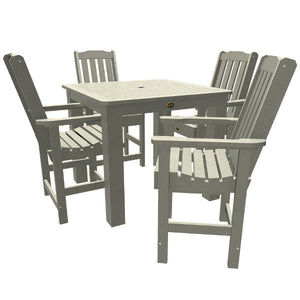 Springville 5pc Square Counter Dining Set Dining Set Harbor Gray