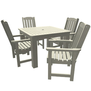Springville 5pc Square Dining Set Dining Set Harbor Gray