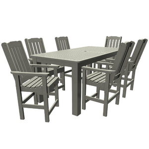 Springville 7pc 42x84 Counter Dining Set Dining Set Coastal Teak