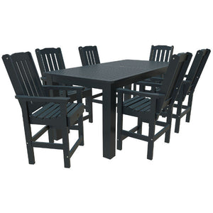 Springville 7pc 42x84 Counter Dining Set Dining Set Federal Blue
