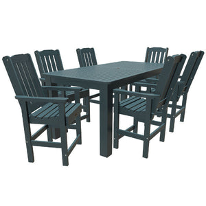 Springville 7pc 42x84 Counter Dining Set Dining Set Nantucket Blue